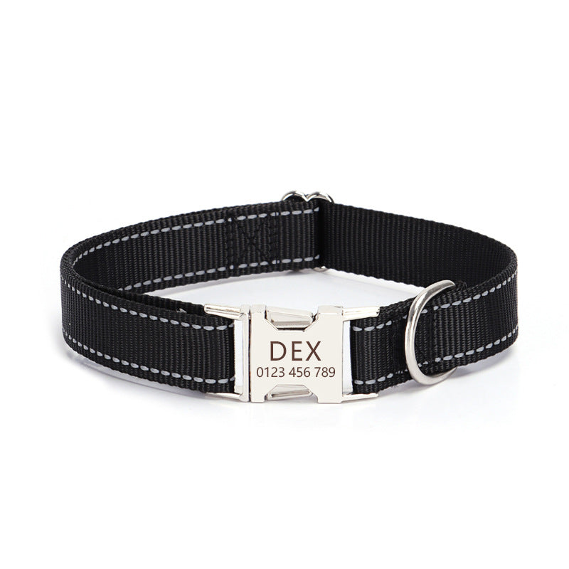 Collier Réfléchissant en Nylon pour Chien – vue 4
