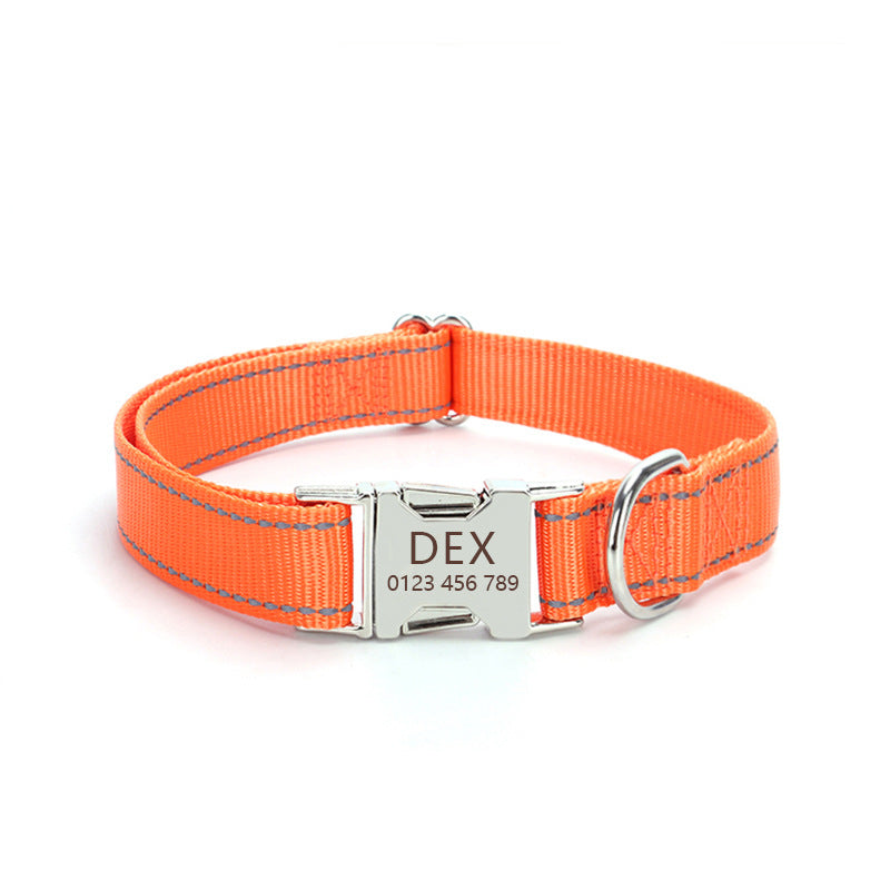 Collier Réfléchissant en Nylon pour Chien – vue 5