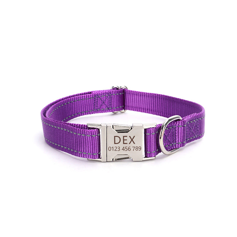 Collier Réfléchissant en Nylon pour Chien – vue 11