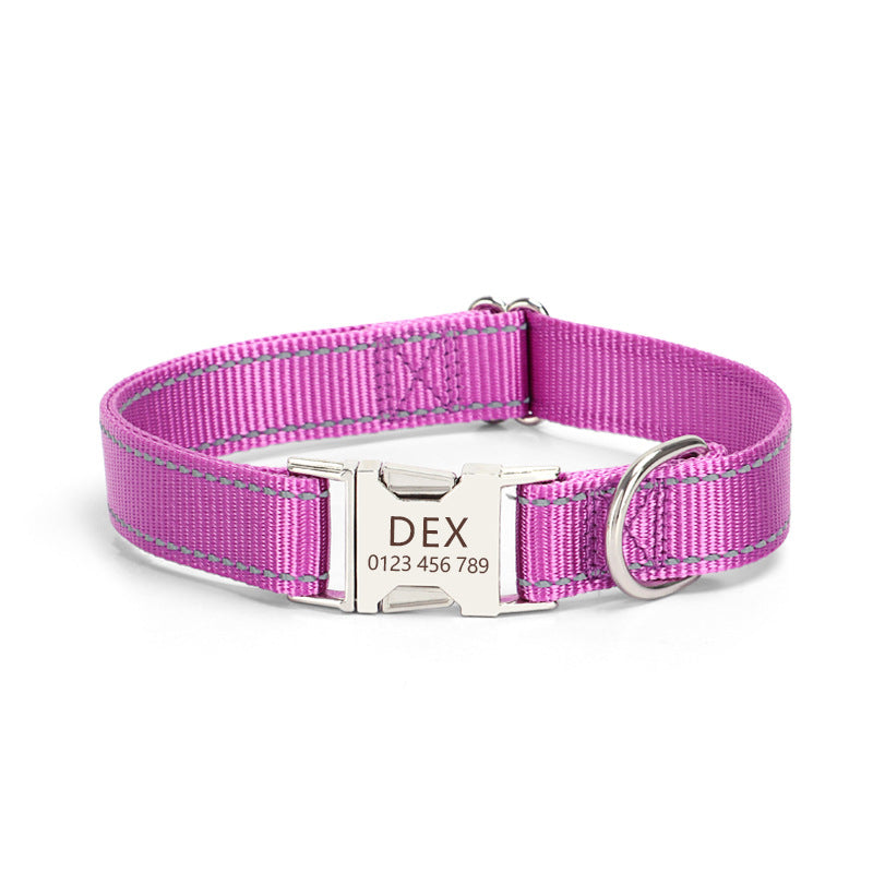 Collier Réfléchissant en Nylon pour Chien – vue 12