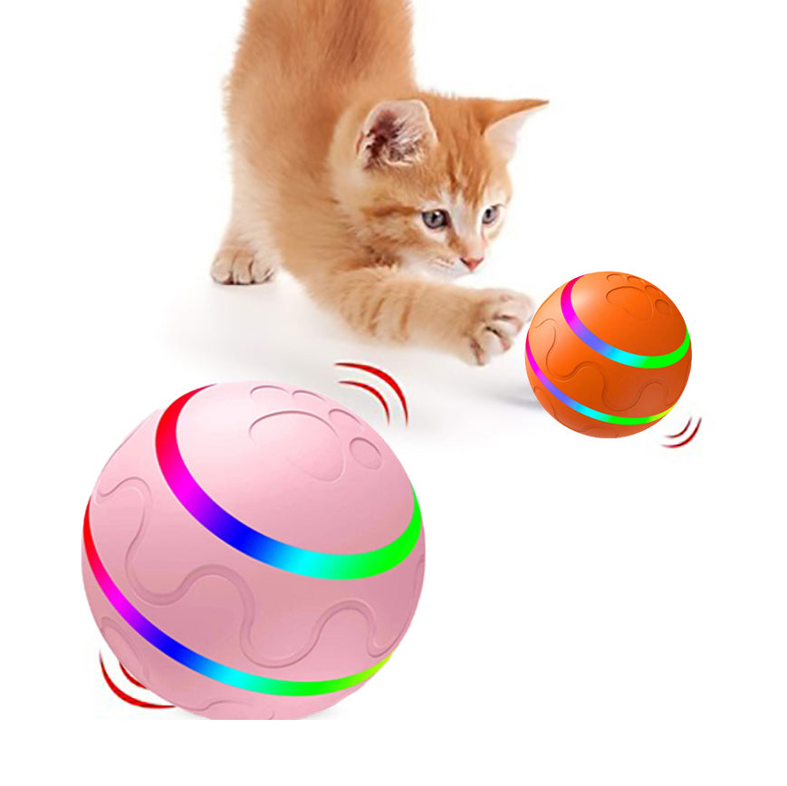 Balle interactive rechargeable pour chat / Rechargeable interactive cat ball — vue 8 / view 8