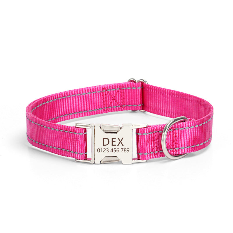 Collier Réfléchissant en Nylon pour Chien – vue 10
