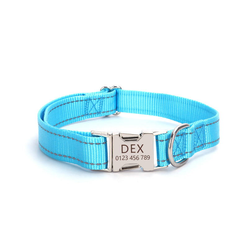 Collier Réfléchissant en Nylon pour Chien – vue 2