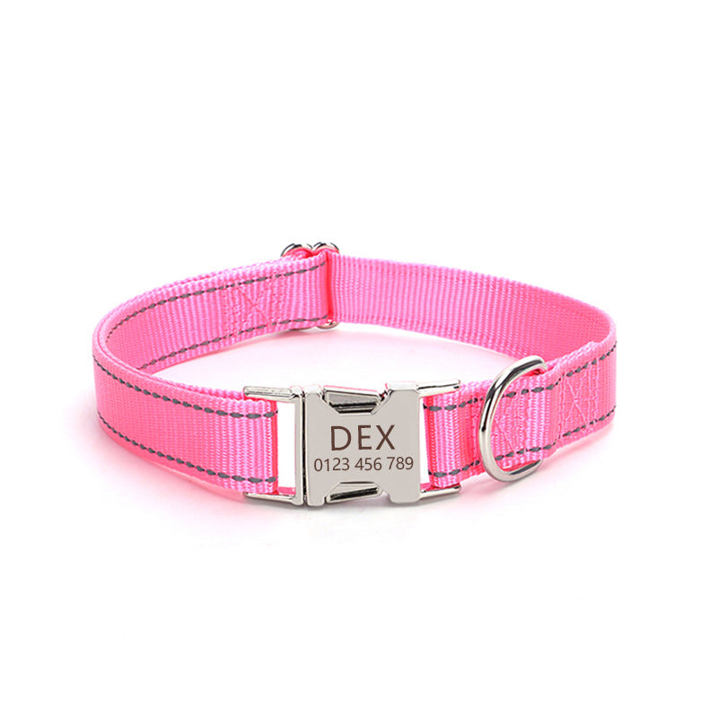 Collier Réfléchissant en Nylon pour Chien – vue 7