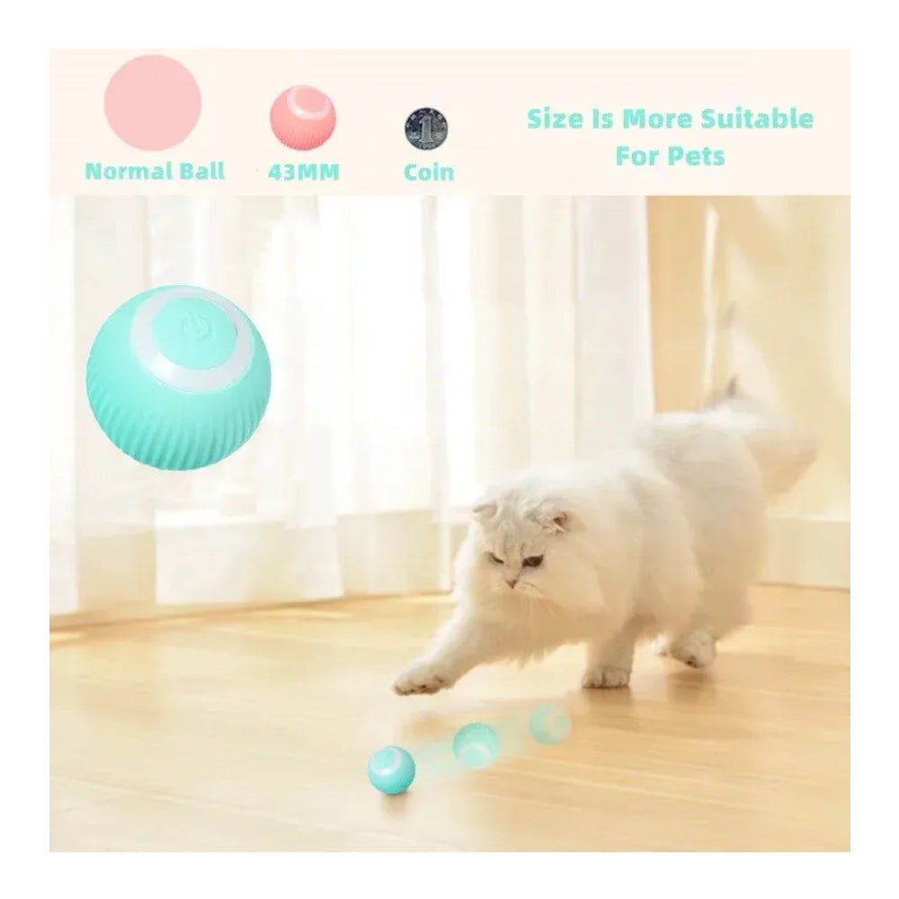 Balle Interactive Rechargeable pour Chat – vue 9