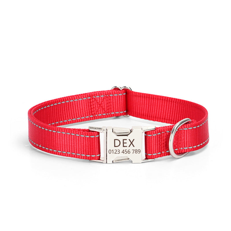 Collier Réfléchissant en Nylon pour Chien – vue 8