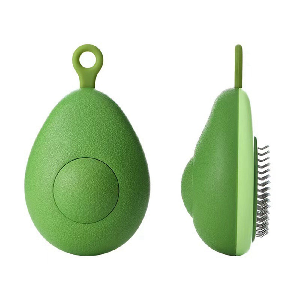 Brosse autonettoyante fruit pour chat et chien / Fruit-shaped self-cleaning pet brush — vue 7 / view 7