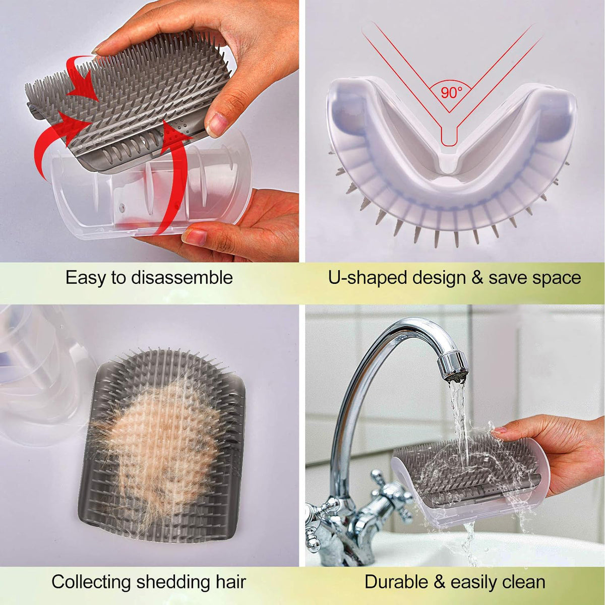 Brosse d’Angle Autonettoyante Chat & Chien – vue 8