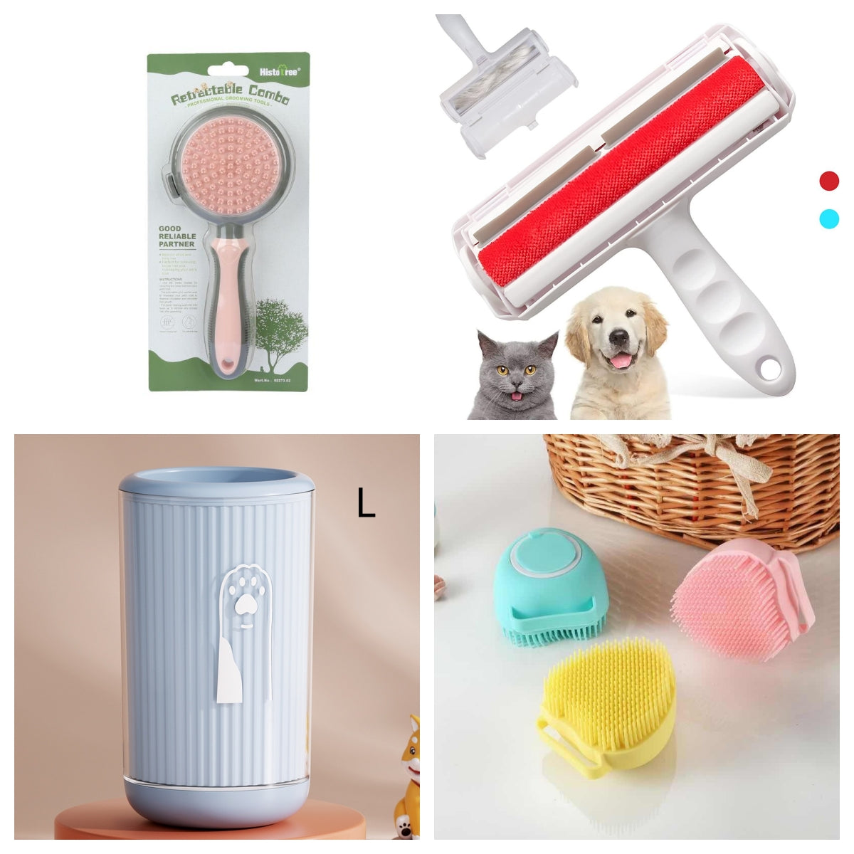 Brosse Déshedding Double Face Chat & Chien – vue 5