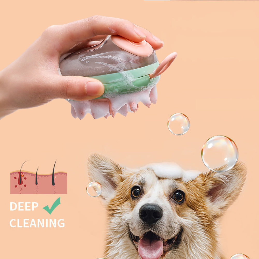 Brosse Shampooing 2-en-1 Chat & Chien – vue 3