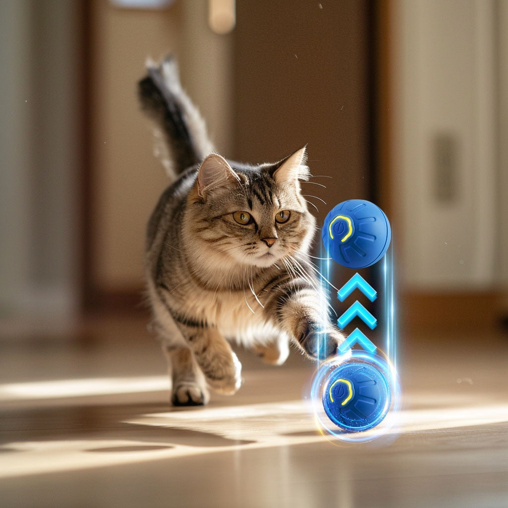 Balle Interactive Rechargeable pour Chien – vue 6