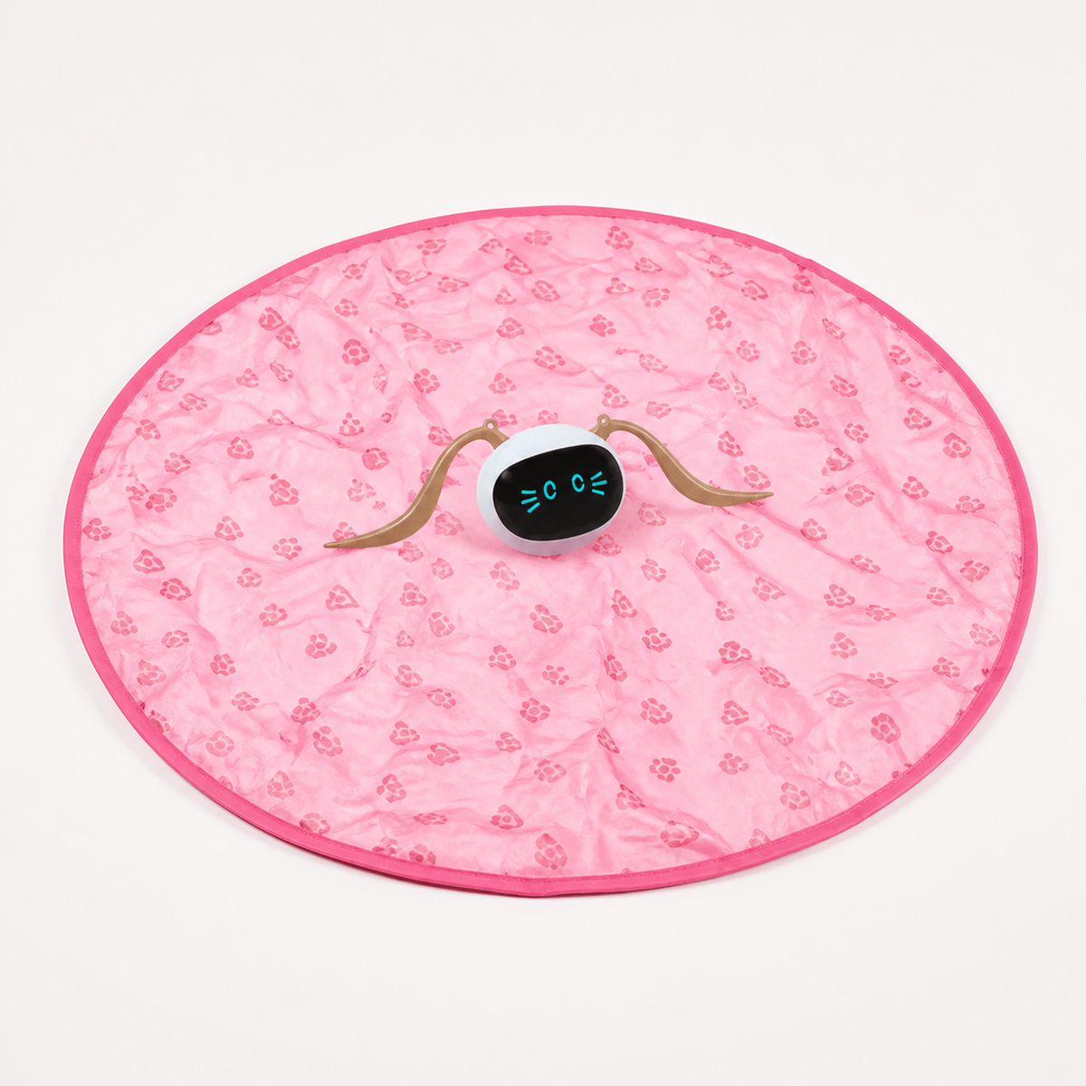 Jouet de chasse automatique rose pour chat